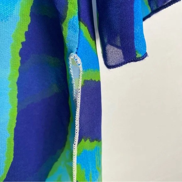 Peppermint Bay Womens Blouse Ladies Tunic Dress Woman's Top Shirt Sz Medium - Picture 3 of 7